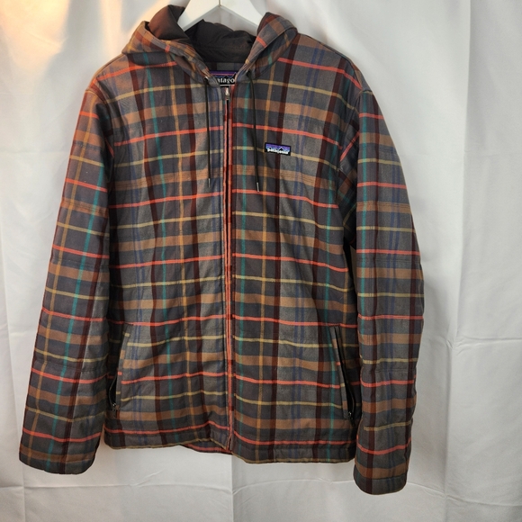 Patagonia plaid jacket size L in EUC - Picture 1 of 8